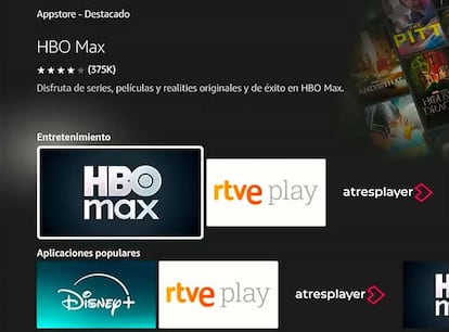 Instalación de apps en el reproductor Fire TV Stick 4K Select