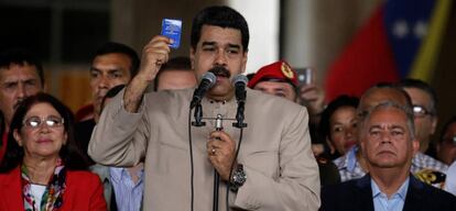 Nicol&aacute;s Maduro, presidente de Venezuela