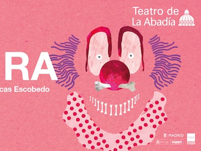 Cartel del espectáculo 'Paüra' del Teatro de La Abadía