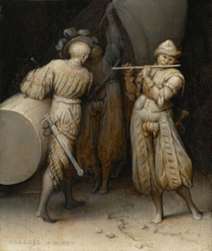 'Los tres soldados', de Pieter Brueghel el Viejo.