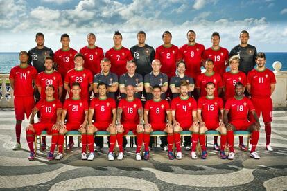 Selección de fútbol de Portugal.