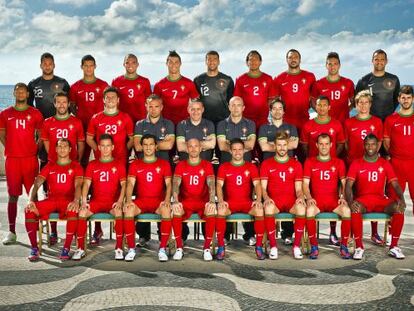 Selección de fútbol de Portugal.