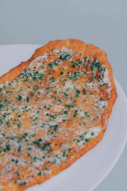 Escalope Armando de La Ancha.