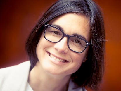 La escritora Inés Martín Rodrigo, Premio Nadal 2022, fotografiada en Madrid.
