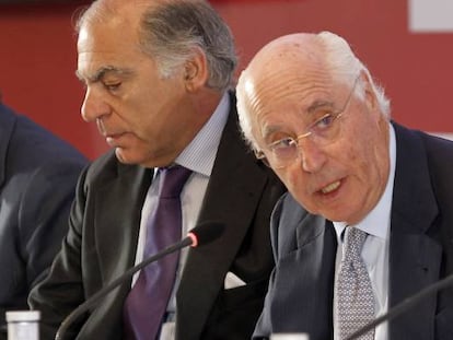 Rafael Miranda, presidente del consejo de administración de Hispania, en la junta de accionistas del año pasado.