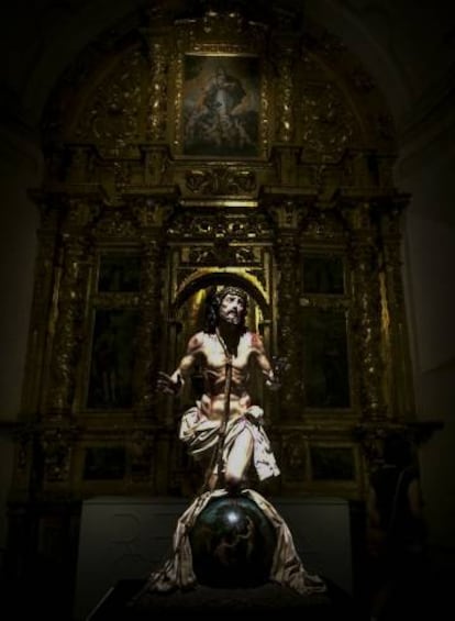 'Cristo del perdón', de Carmona (1753), expuesto en Cuéllar (Segovia), en la muestra de Las Edades del Hombre de 2017..