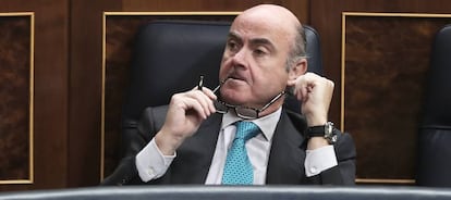 Spanish Economy Minister Luis de Guindos.