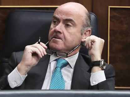 Spanish Economy Minister Luis de Guindos.