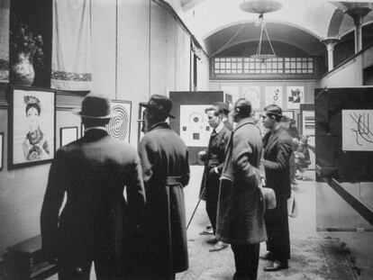 La cèlebre exposició de Picabia a les galeries Dalmau el 1922. 