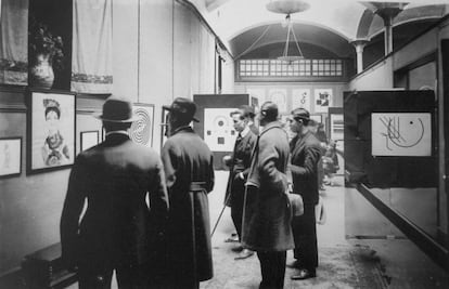 La cèlebre exposició de Picabia a les galeries Dalmau el 1922. 