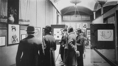La cèlebre exposició de Picabia a les galeries Dalmau el 1922.