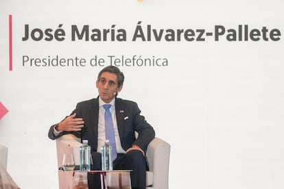 El presidente ejecutivo de Telefónica, José María Álvarez-Pallete.