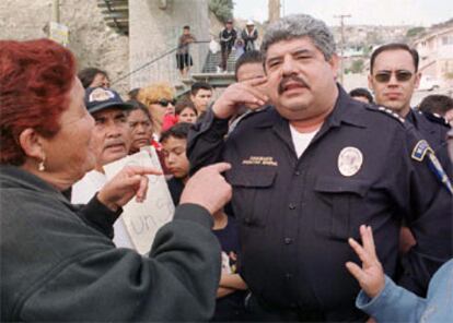 Carlos Otal, jefe de la policía de Tijuana, en una imagen de marzo de 2002.