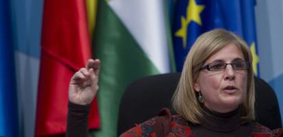 La alcaldesa de Jerez, María José García Pelayo (PP)