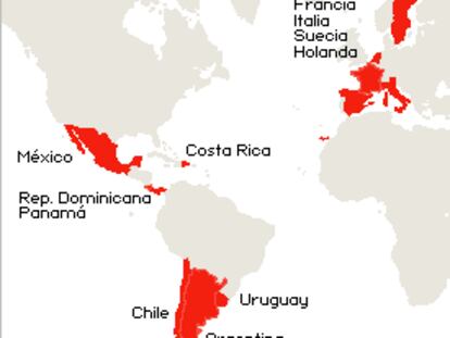 Red de pederastia en Europa e Hispanoamérica
