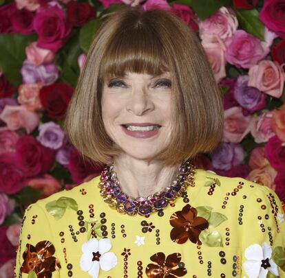 La editora de moda Anna Wintour.