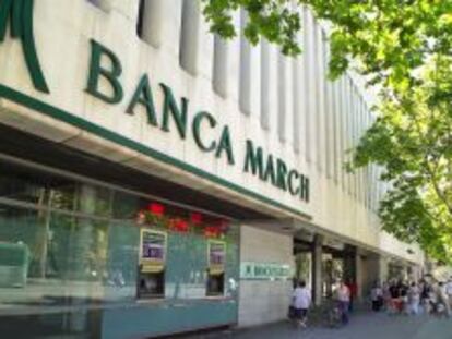 Sede central de Banca March en Mallorca.