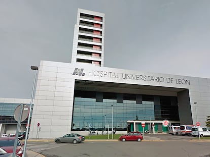 Imagen del Hospital Universitario de León.
