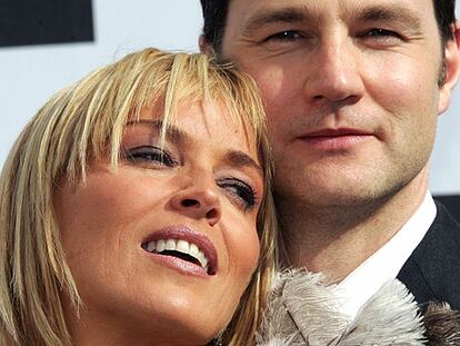 Sharon Stone y David Morrisey