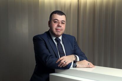 Azad Zangana, economista jefe de Schroders, en la sede de la compañía en Madrid.