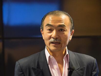 Michael Chu durante su reciente visita a Esade.