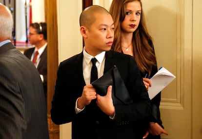 Jason Wu fue uno de los dise?adores que quiso apoyar con su presencia la iniciativa de la Casa Blanca.