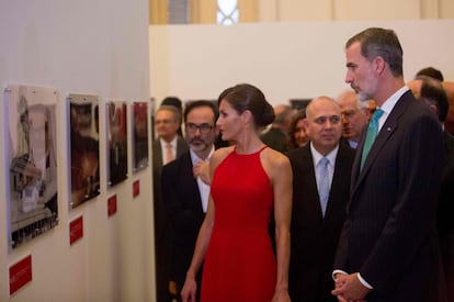 Los Reyes, en la exposición sobre España en Cuba.
