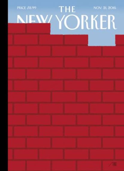 Portada del &#039;The New Yorker&#039; del pr&oacute;ximo 21 de noviembre, de Bob Staake.