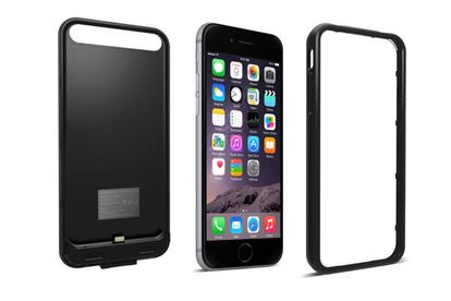 Resistente y liviana, Power Case es más que una funda. Diseñada especialmente para el iPhone 6: incorpora una batería interna de 3100 miliamperios que carga el teléfono en dos horas. Precio: 69 euros. www.xtorm.eu