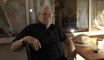 Yoram Kaniuk, escritor israelí, en 2011.