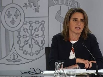 Teresa Ribera, vicepresidenta para la Transición Ecológica.