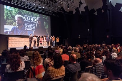 Sesión inaugural de la pasada edición del la Alternativa, el festival de cine independiente Barcelona. Imagen cedida por la Alternativa.