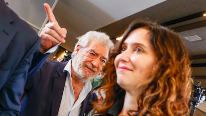 Miguel Ángel Rodríguez, jefe de gabinete de la presidenta de la Comunidad de Madrid, Isabel Díaz Ayuso, durante una acto político en Bilbao, el 17 de abril.