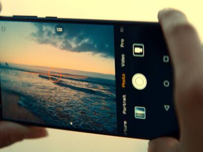 El nuevo Huawei P20 Pro, el primer smartphone con una triple cámara.