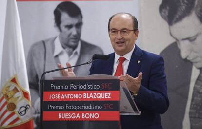 José Castro, presidente del Sevilla.