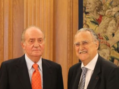 El Rey recibe a Azkuna