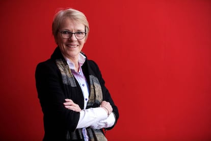 Julie Maxton, directora ejecutiva de la Royal Society británica, fotografiada en Madrid.