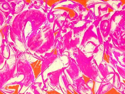 'Combate (Combat)', 1965, de Lee Krasner.