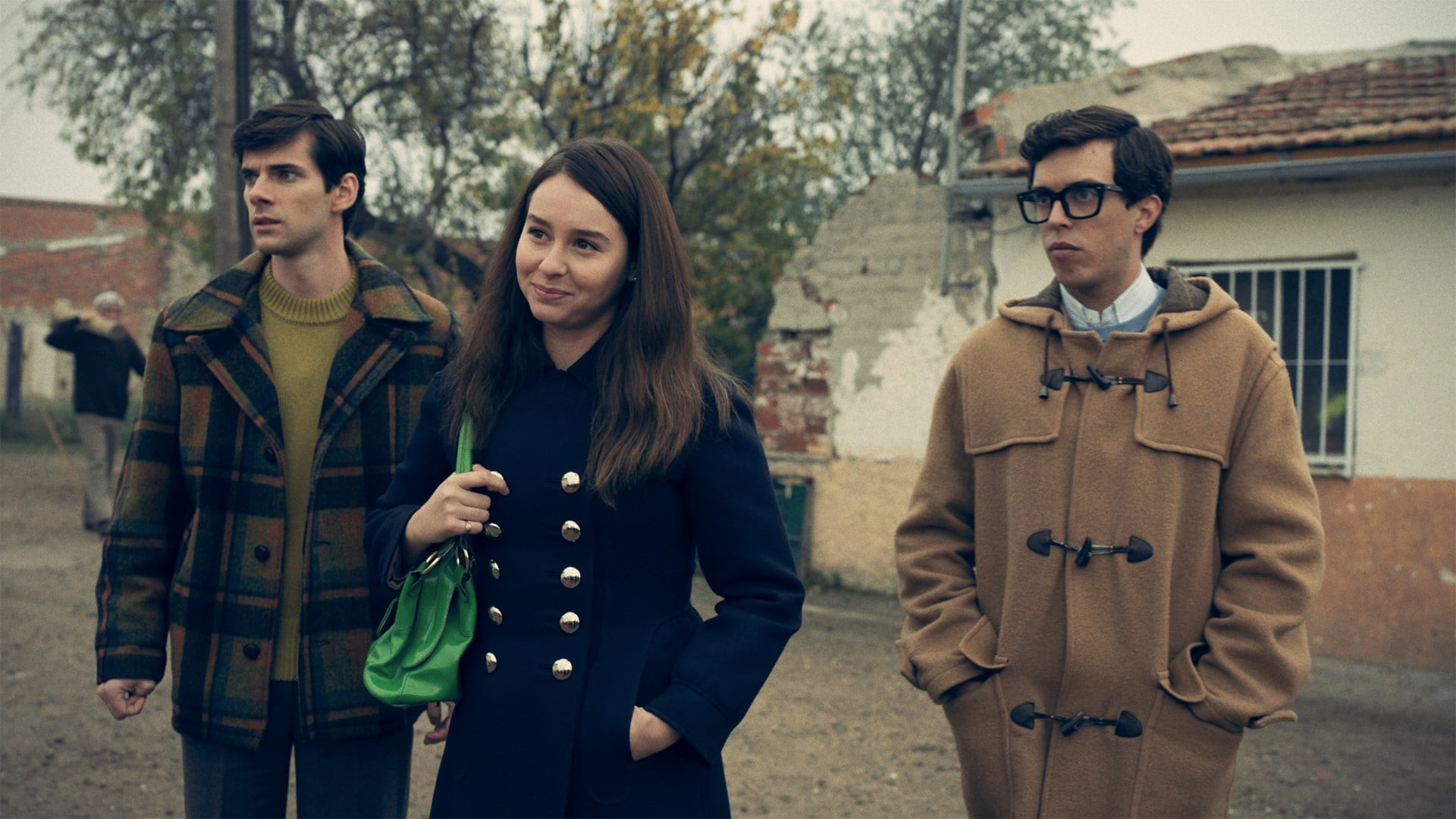 Álvaro Rico, Paula Usero y Manuel Canchal interpretan a Enrique Ruano, Lola González y Javier Sauquillo en 'Las abogadas'.