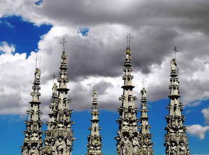 La Unesco va distingir la catedral de Burgos com a patrimoni mundial el 1984. És l'única catedral espanyola que té aquesta distinció de la Unesco de forma independent, sense estar unida al centre històric d'una ciutat.