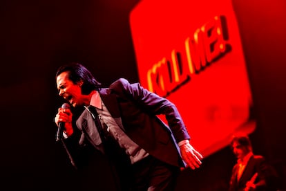 Concierto de Nick Cave en el WiZink Center, de Madrid.