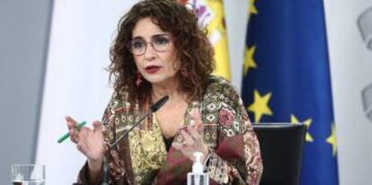 02/03/2021 La ministra de Hacienda y portavoz del Gobierno, María Jesús Montero.