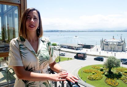 María Sánchez, consejera de Economía y Hacienda de Cantabria, el pasado jueves.