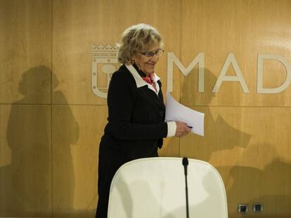 Madrid Mayor Manuela Carmena.