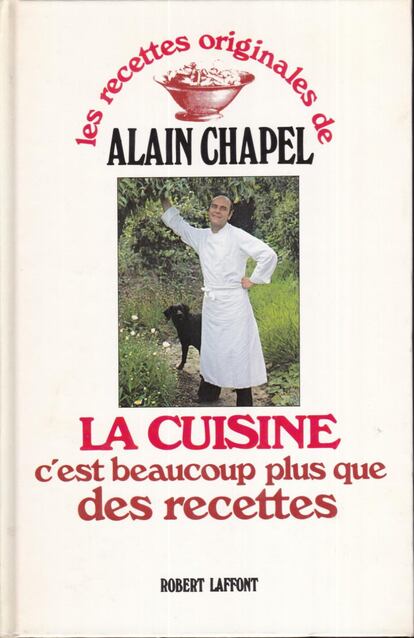 El cocinero francés opta por la obra de su colega Alain Chapel, publicada en 1980, en la que defiende la creatividad en la cocina, en lugar de seguir las recetas de forma rutinaria. Forma parte del legado del chef, fallecido en 1990.