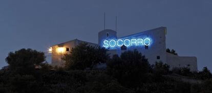 La instalación 'Socorro' del artista Avelino Sala.