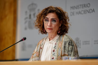 La ministra de Hacienda en funciones, María Jesús Montero.