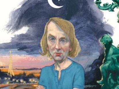 La medialuna sobre el Sena