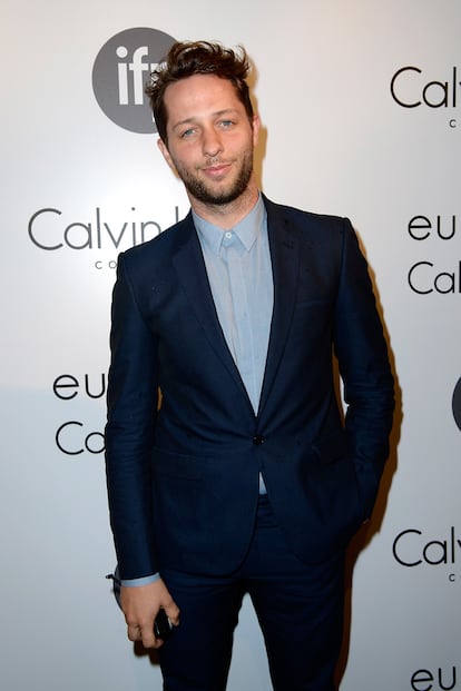 El periodista, escritor y amiguísimo de toda it girl con pedigrí, Derek Blasberg, también de Calvin Klein Collection.