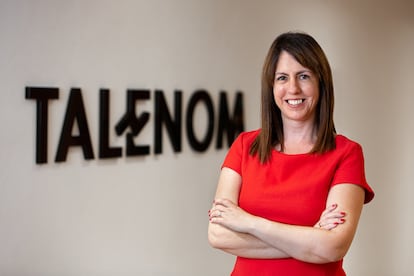 Lourdes Santisteban, consejera delegada de Talenom en España.